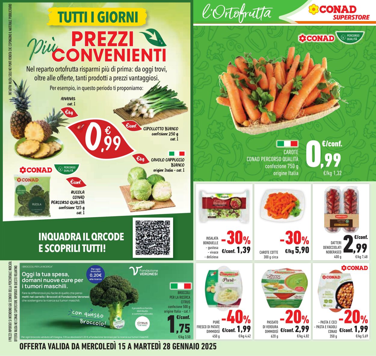 Volantino Conad 15.01.2025 - 28.01.2025