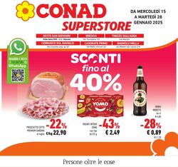 Volantino Conad 15.01.2025 - 28.01.2025