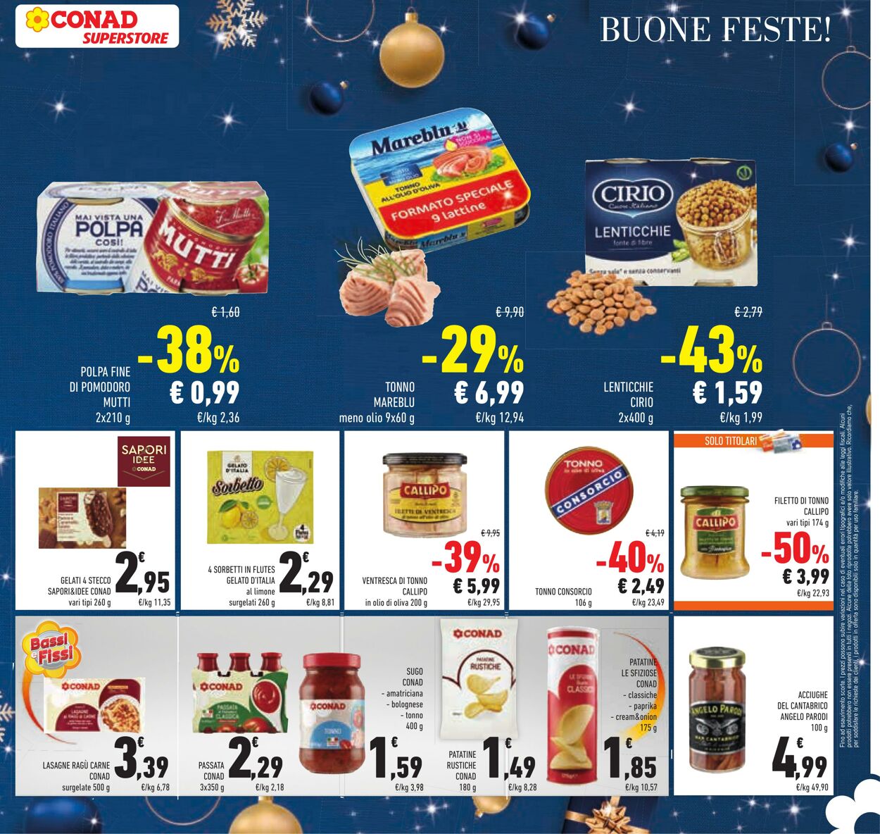 Volantino Conad 07.12.2024 - 14.01.2025