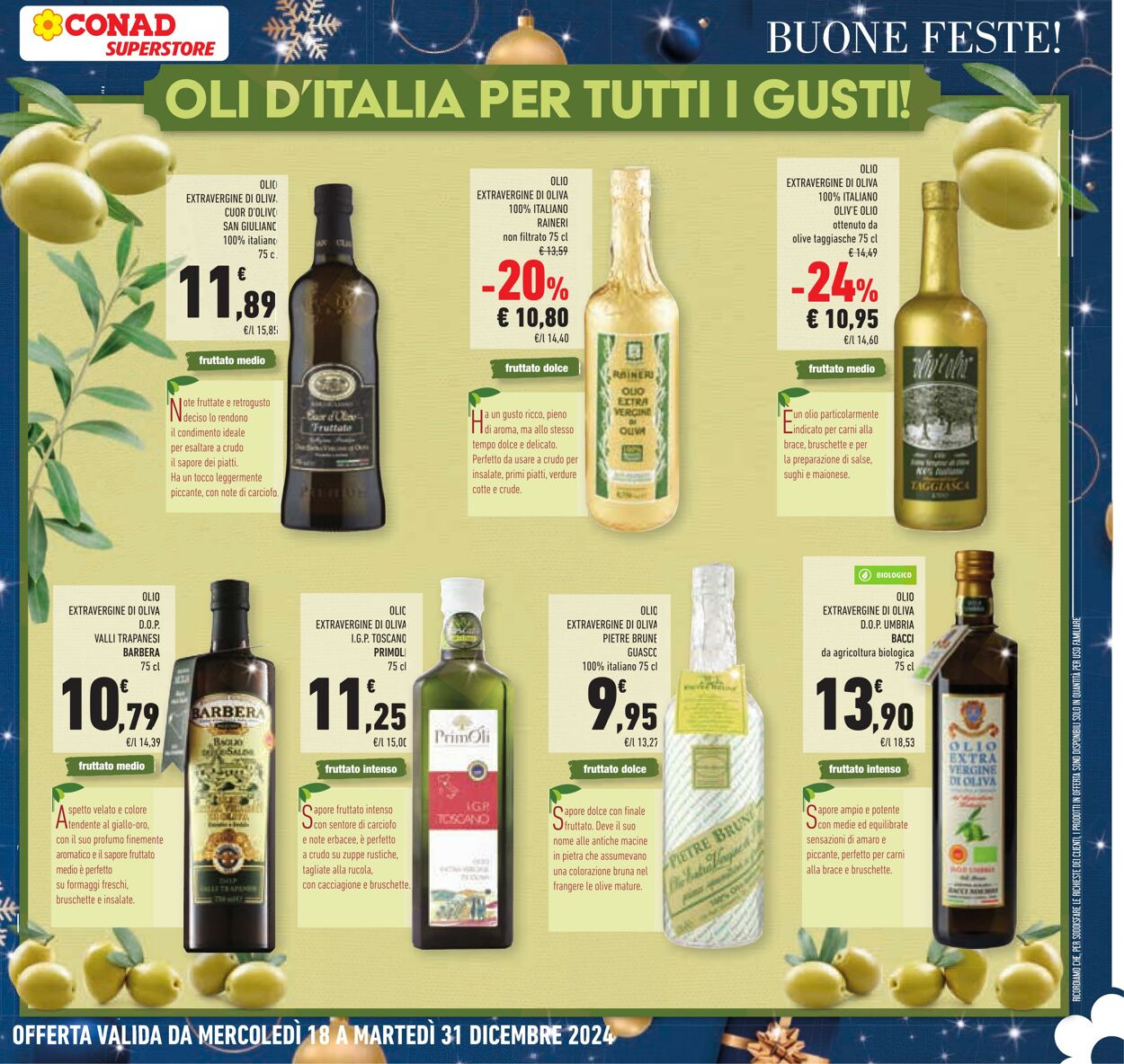 Volantino Conad 07.12.2024 - 14.01.2025