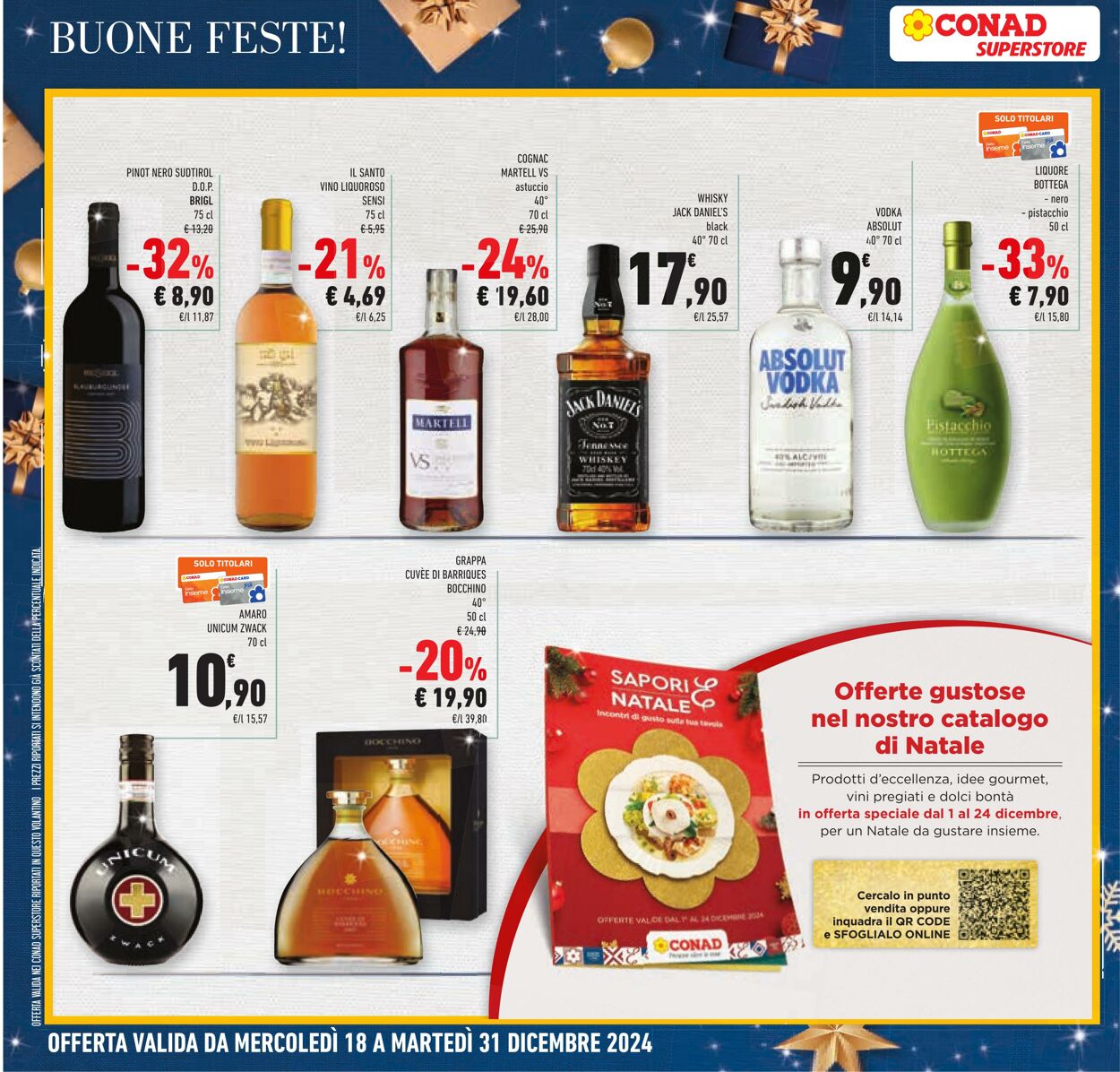 Volantino Conad 07.12.2024 - 14.01.2025