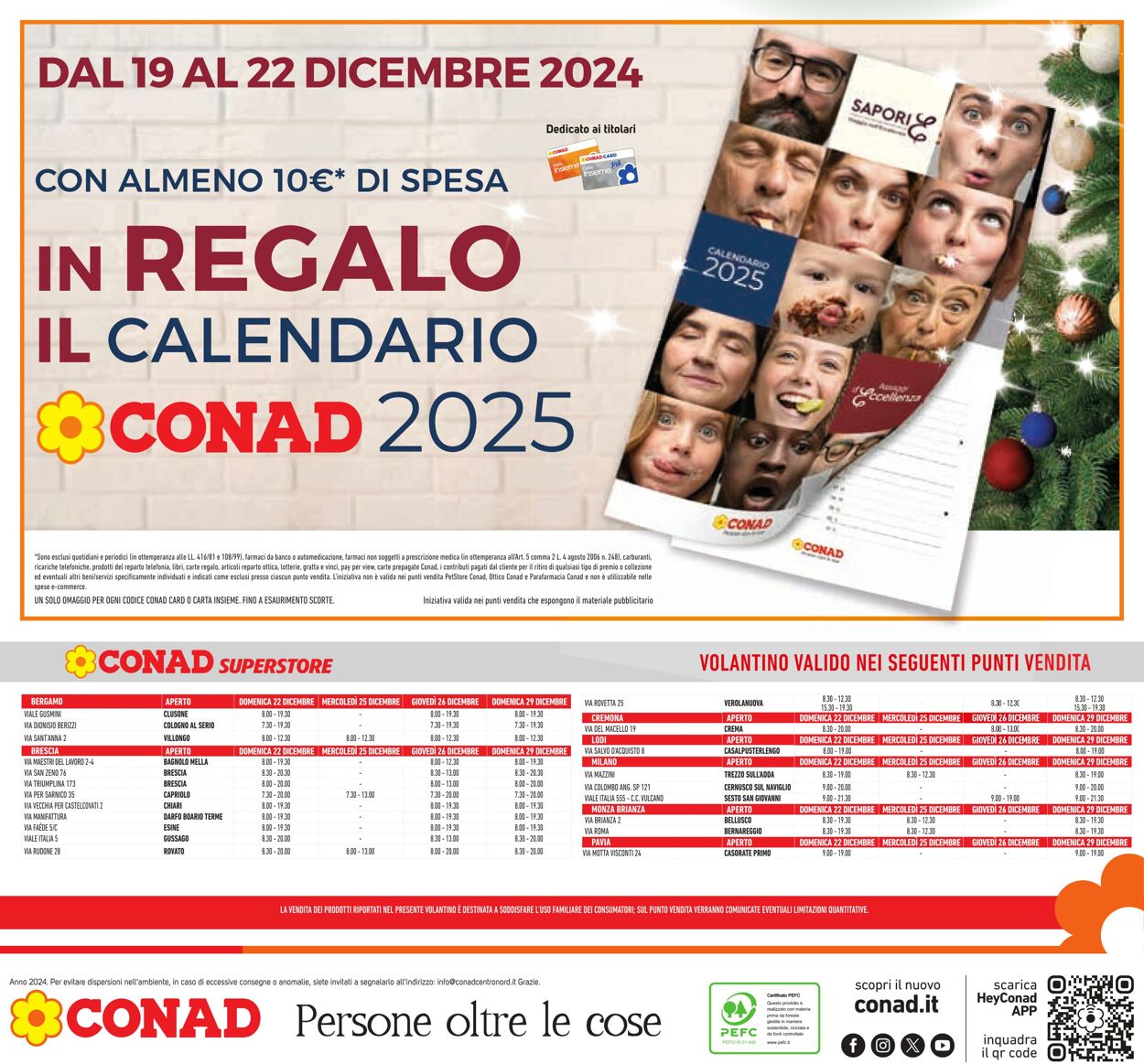 Volantino Conad 07.12.2024 - 14.01.2025