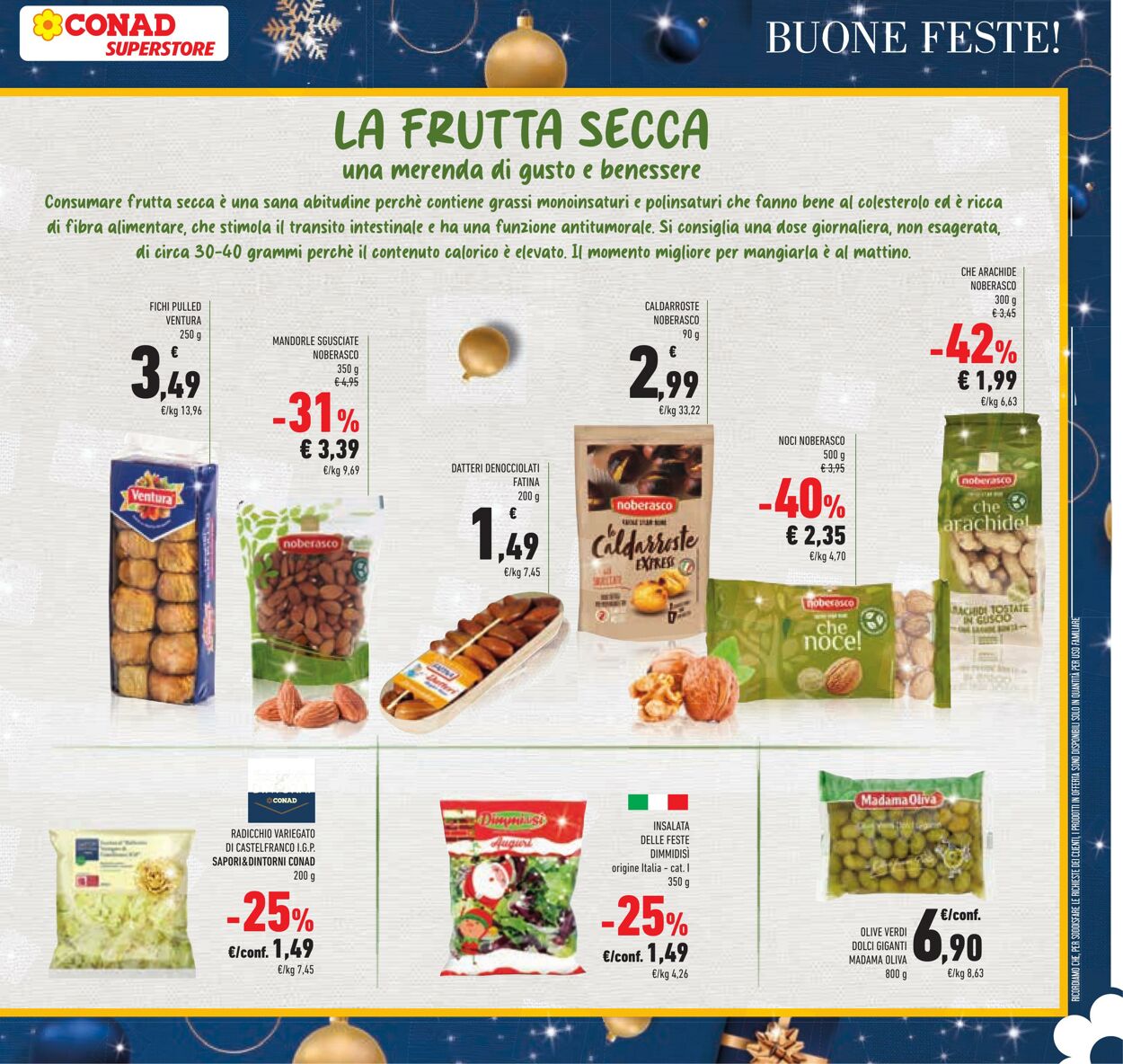 Volantino Conad 07.12.2024 - 14.01.2025