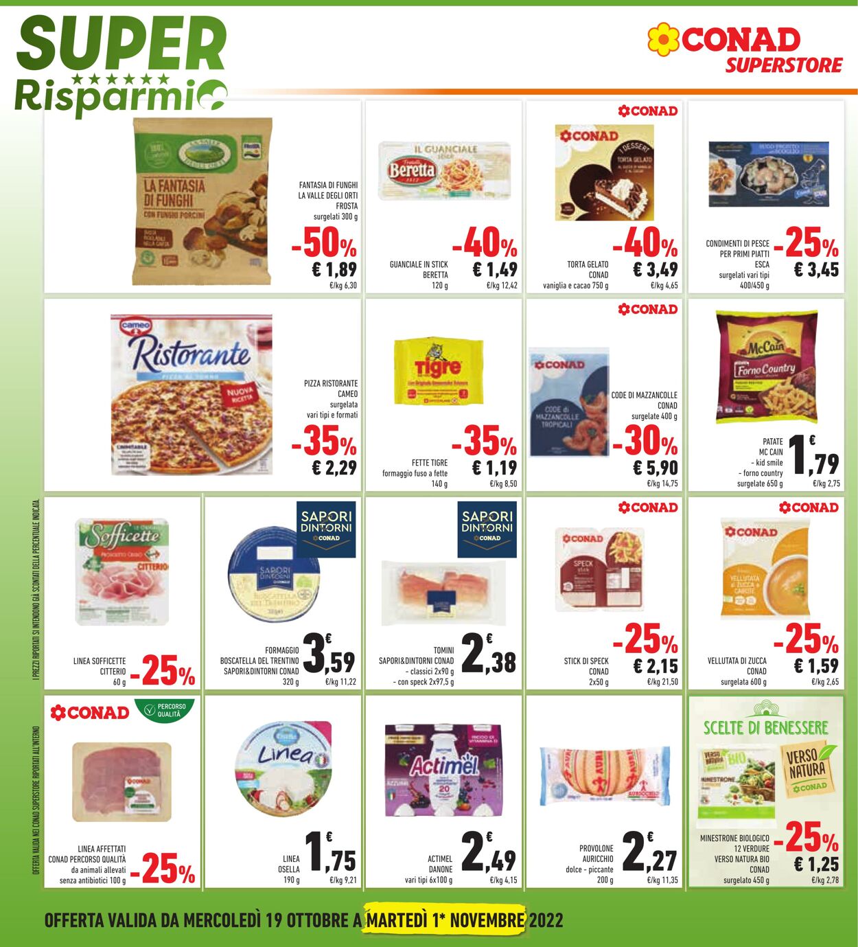 Volantino Conad 19.10.2022 - 01.11.2022