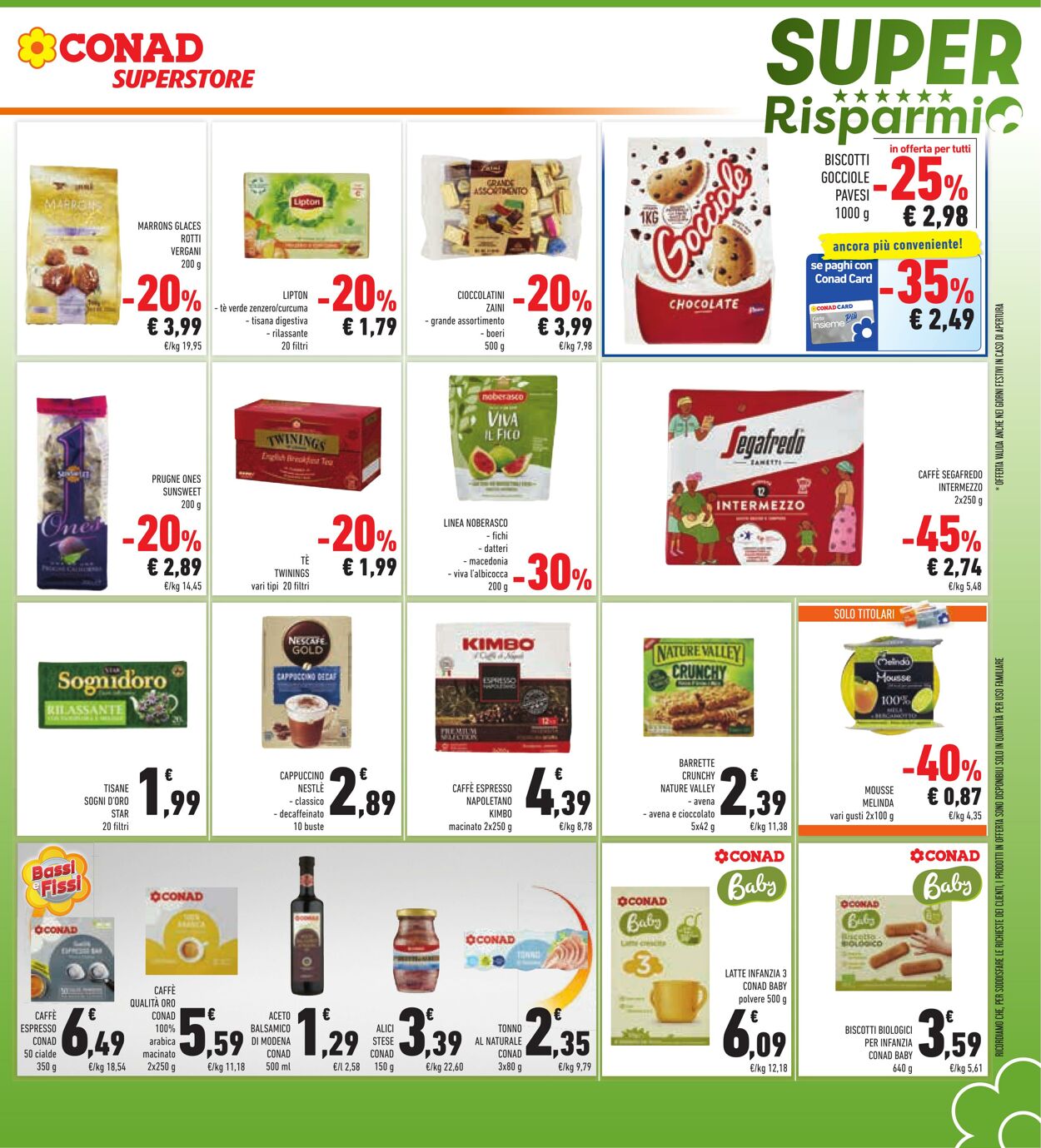 Volantino Conad 19.10.2022 - 01.11.2022