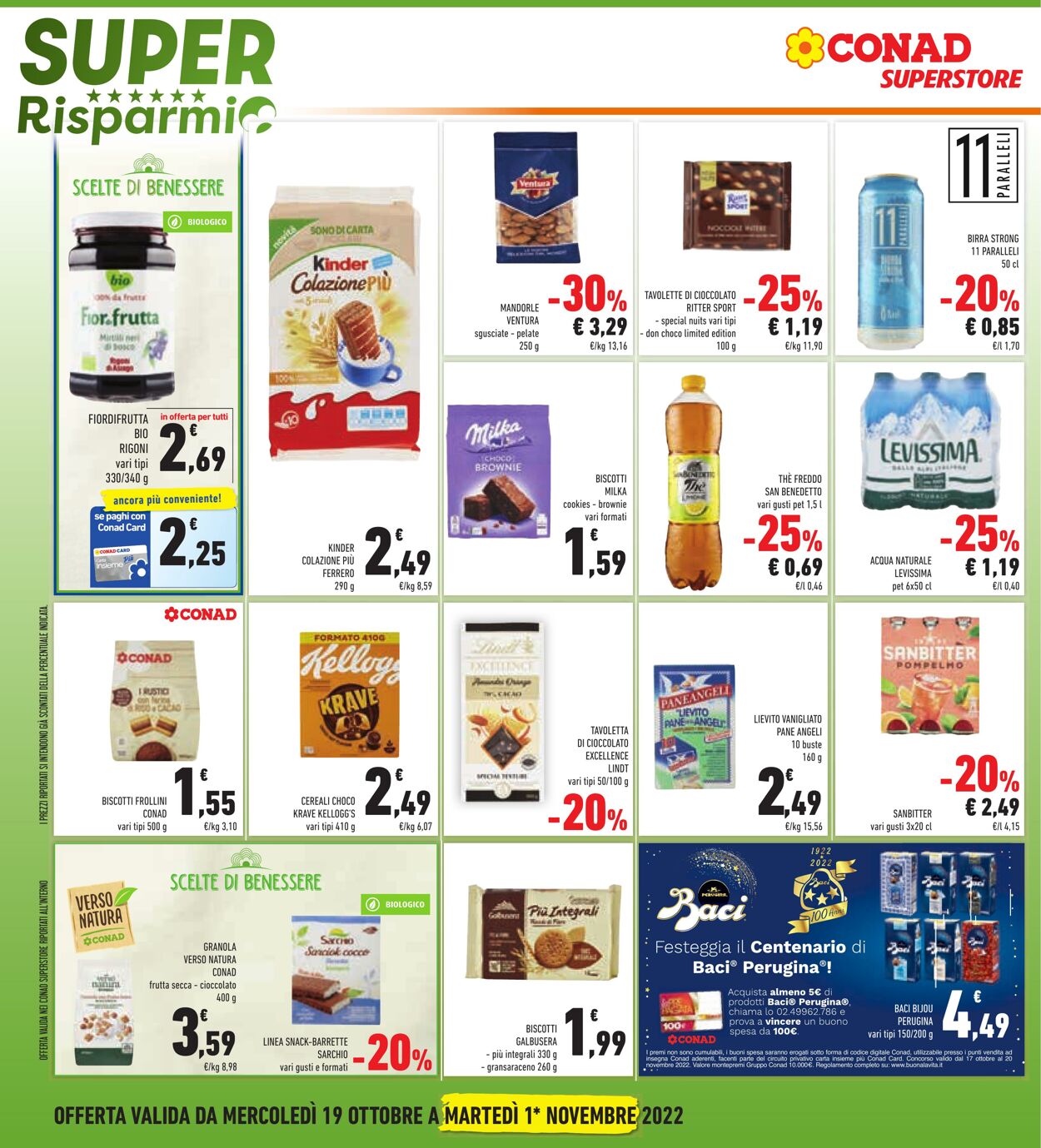 Volantino Conad 19.10.2022 - 01.11.2022