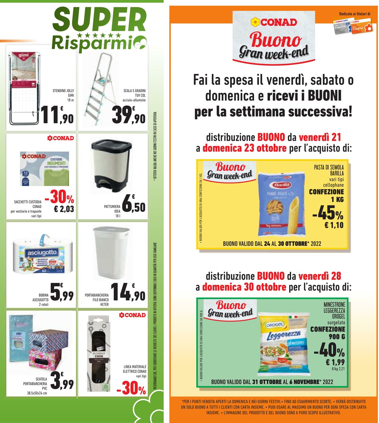 Volantino Conad 19.10.2022 - 01.11.2022