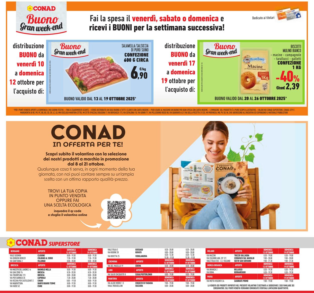 Volantino Conad 13.10.2025 - 13.10.2025