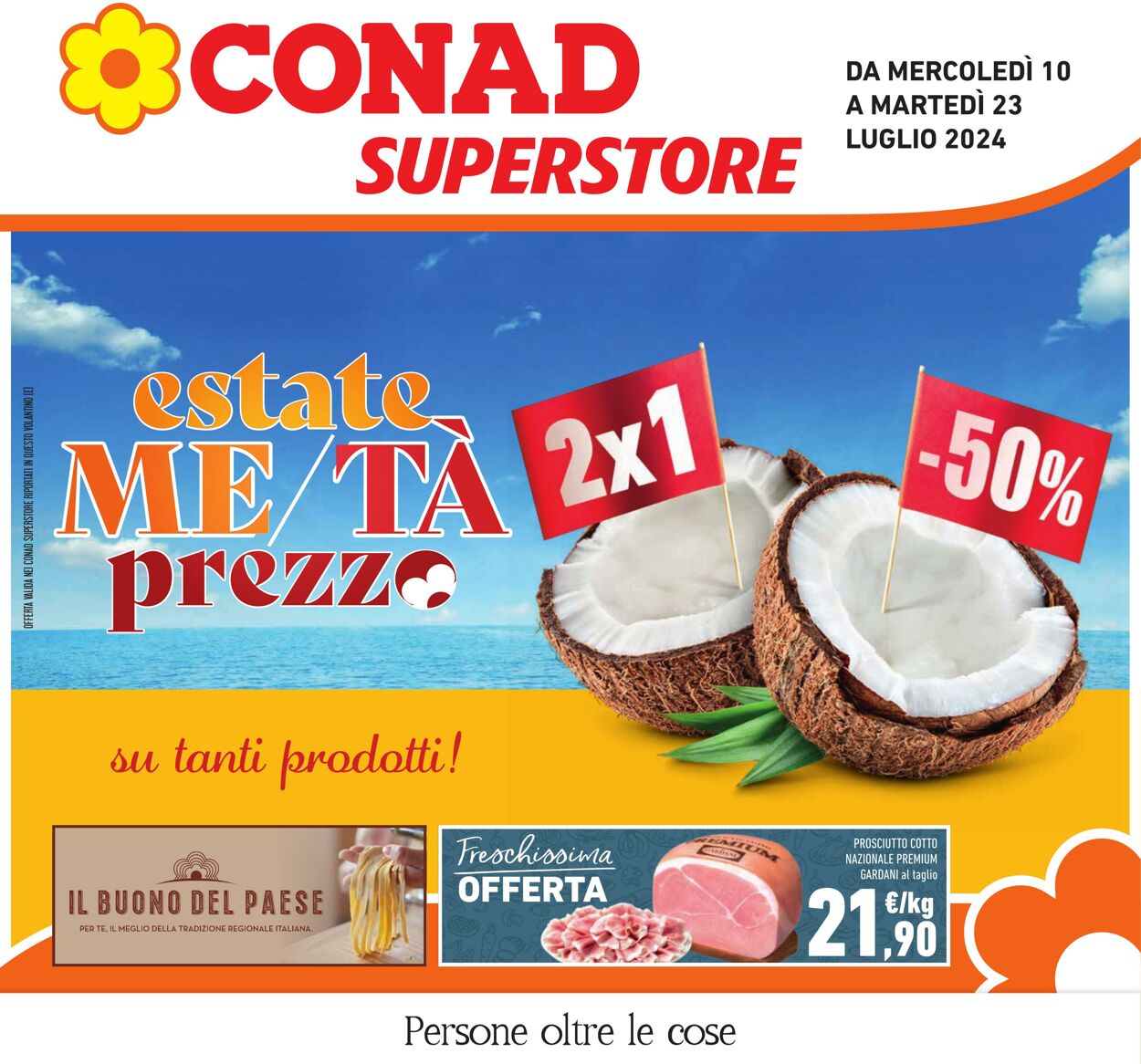 Volantino Conad 24.07.2024 - 06.08.2024