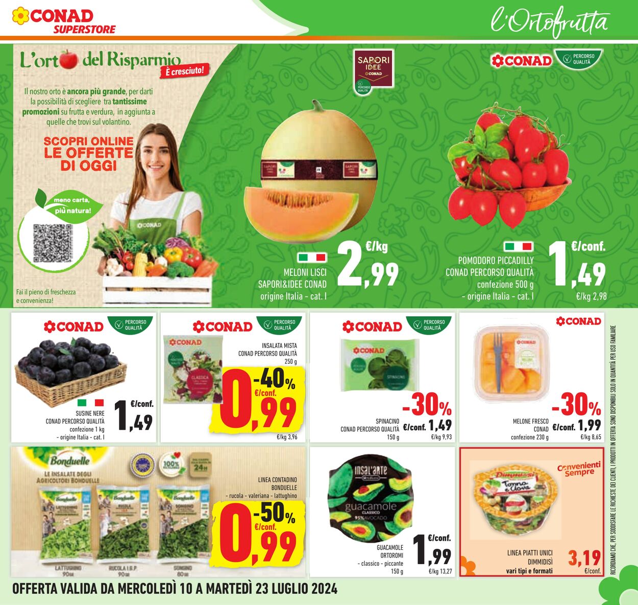 Volantino Conad 24.07.2024 - 06.08.2024