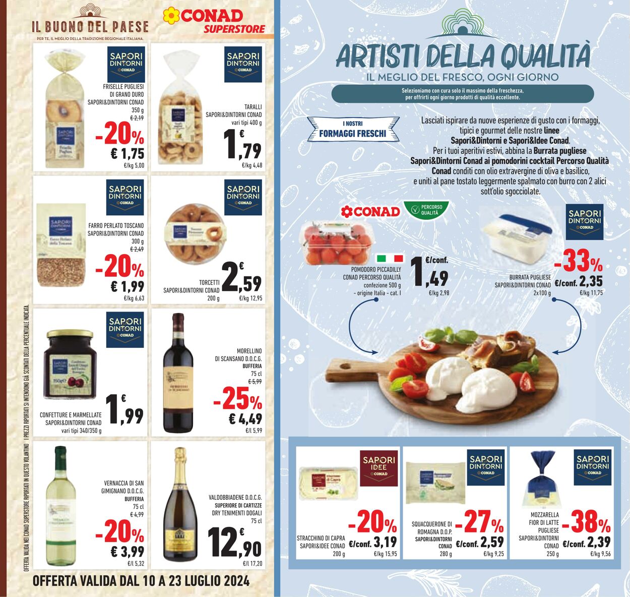 Volantino Conad 24.07.2024 - 06.08.2024