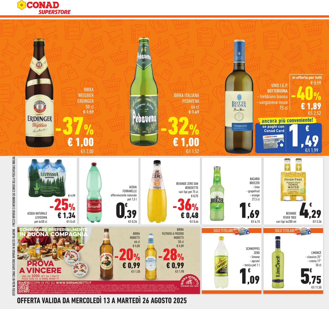 Volantino Conad 11.08.2025 - 11.08.2025