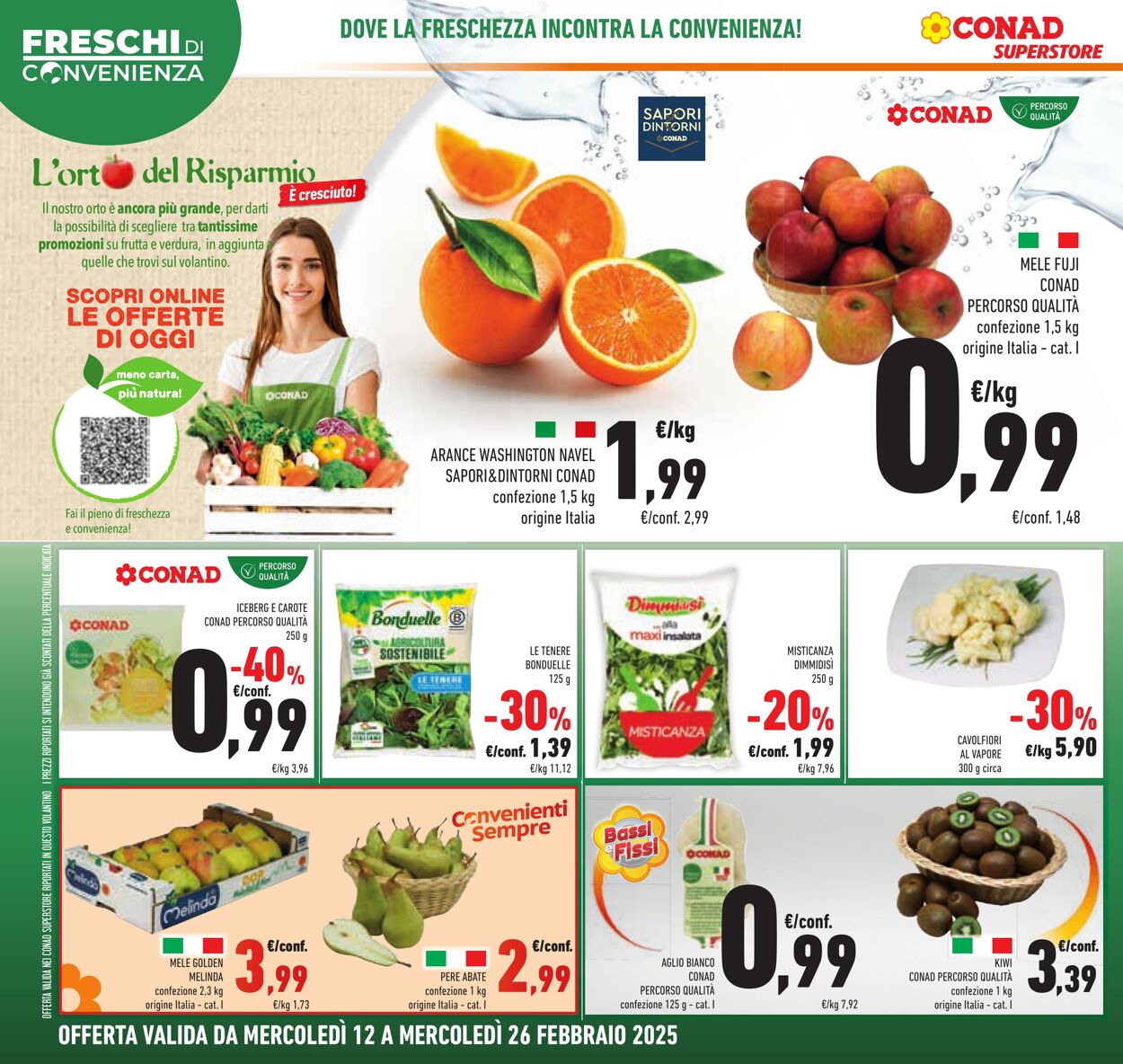 Volantino Conad 27.02.2025 - 11.03.2025