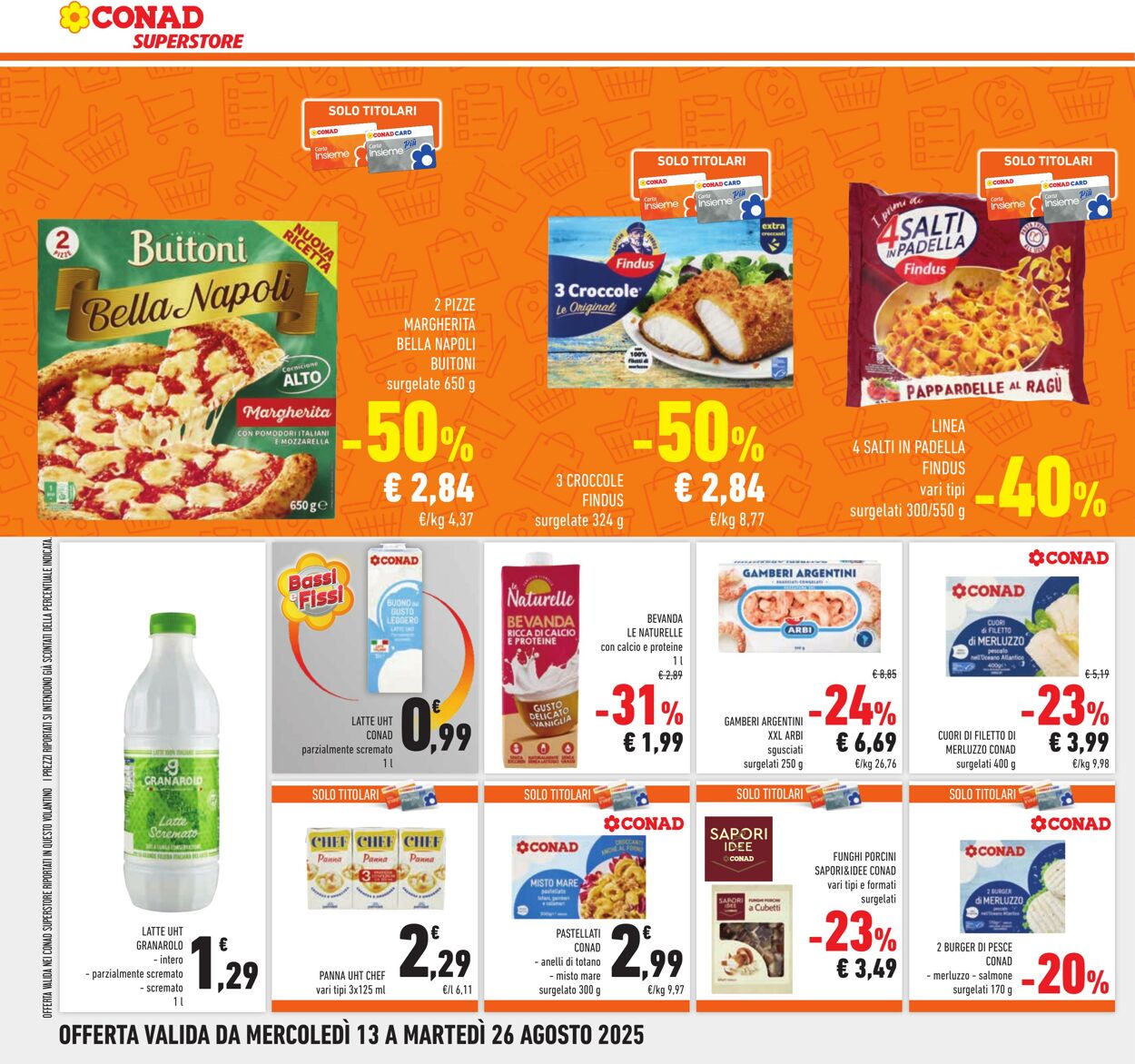 Volantino Conad 05.08.2025 - 05.08.2025