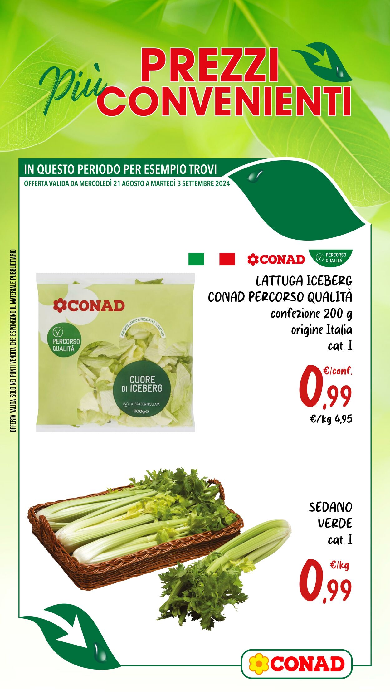 Volantino Conad 20.08.2024 - 03.09.2024