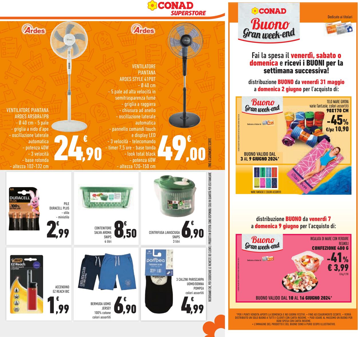 Volantino Conad 30.05.2024 - 11.06.2024