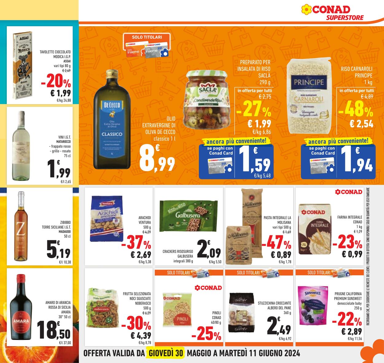 Volantino Conad 30.05.2024 - 11.06.2024