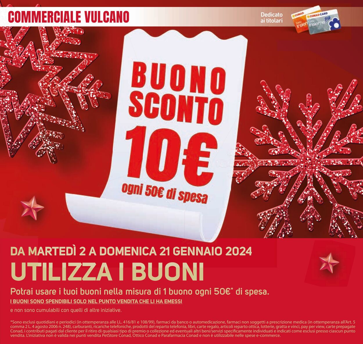 Volantino Conad 13.12.2023 - 26.12.2023