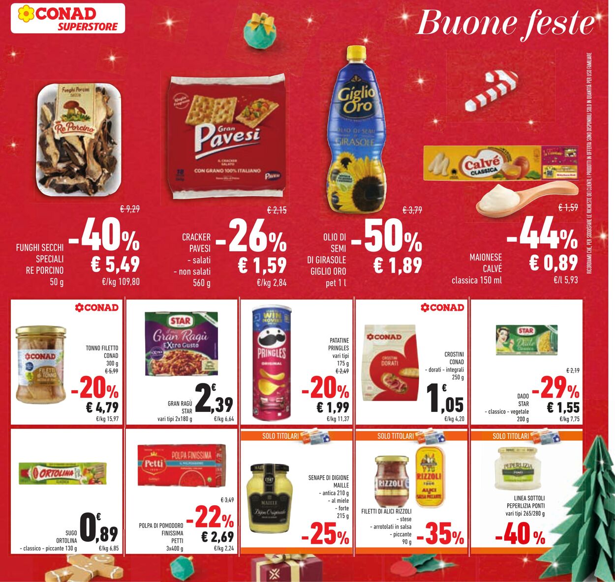 Volantino Conad 13.12.2023 - 26.12.2023