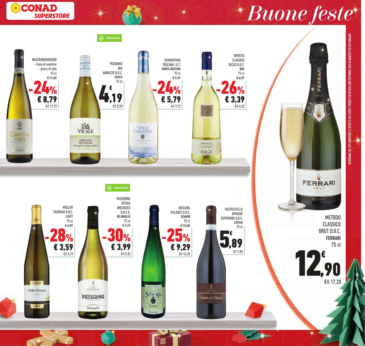 Volantino Conad 13.12.2023 - 26.12.2023