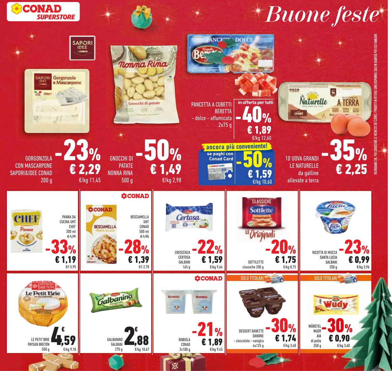 Volantino Conad 13.12.2023 - 26.12.2023