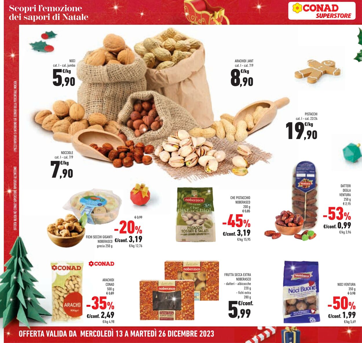 Volantino Conad 13.12.2023 - 26.12.2023