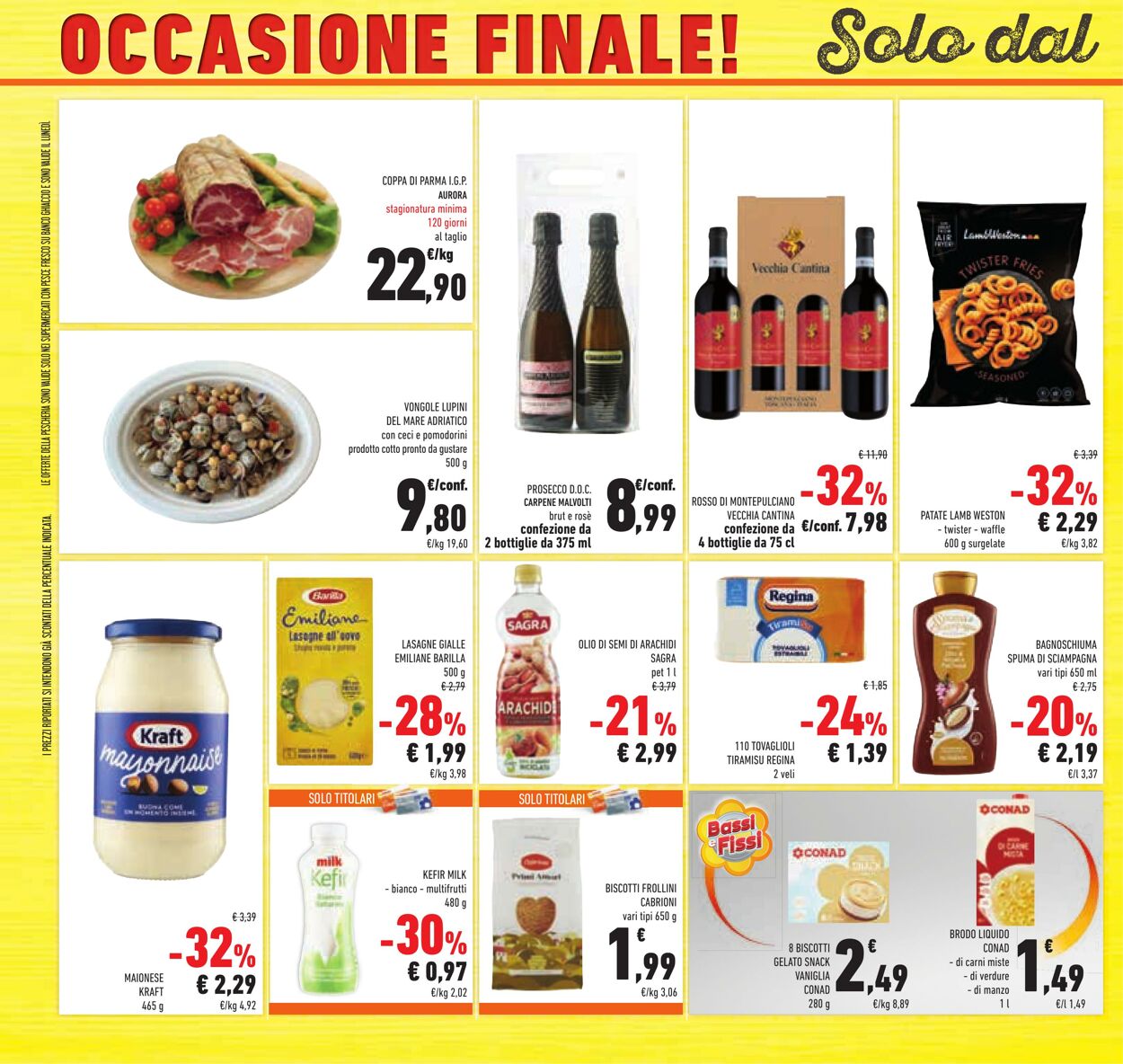 Volantino Conad 25.10.2023 - 08.11.2023