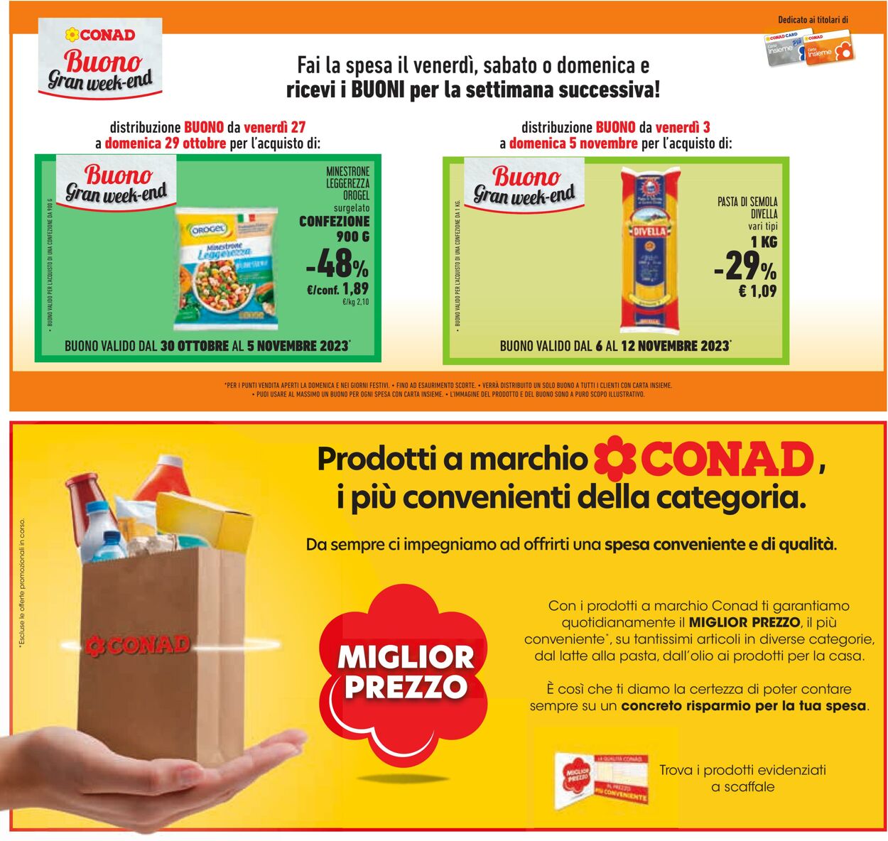 Volantino Conad 25.10.2023 - 08.11.2023