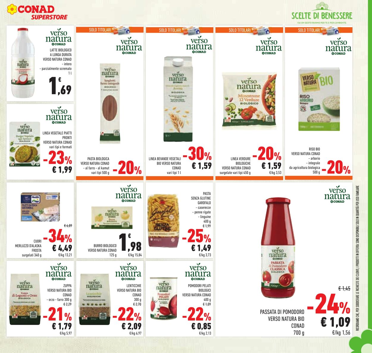 Volantino Conad 25.10.2023 - 08.11.2023