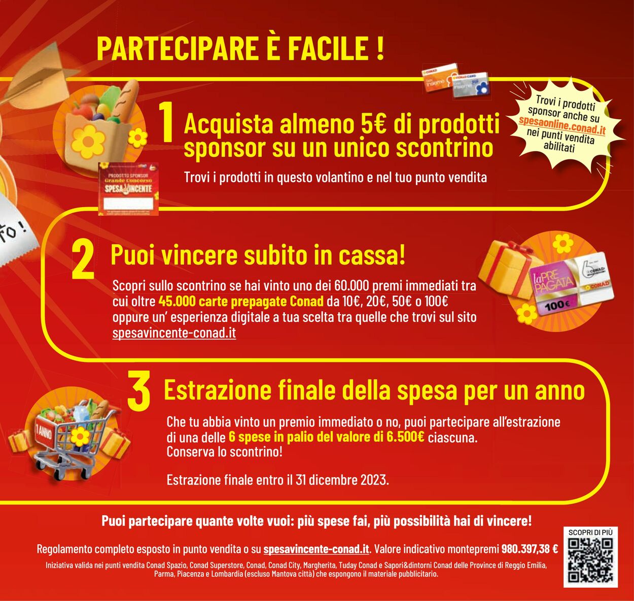 Volantino Conad 25.10.2023 - 08.11.2023