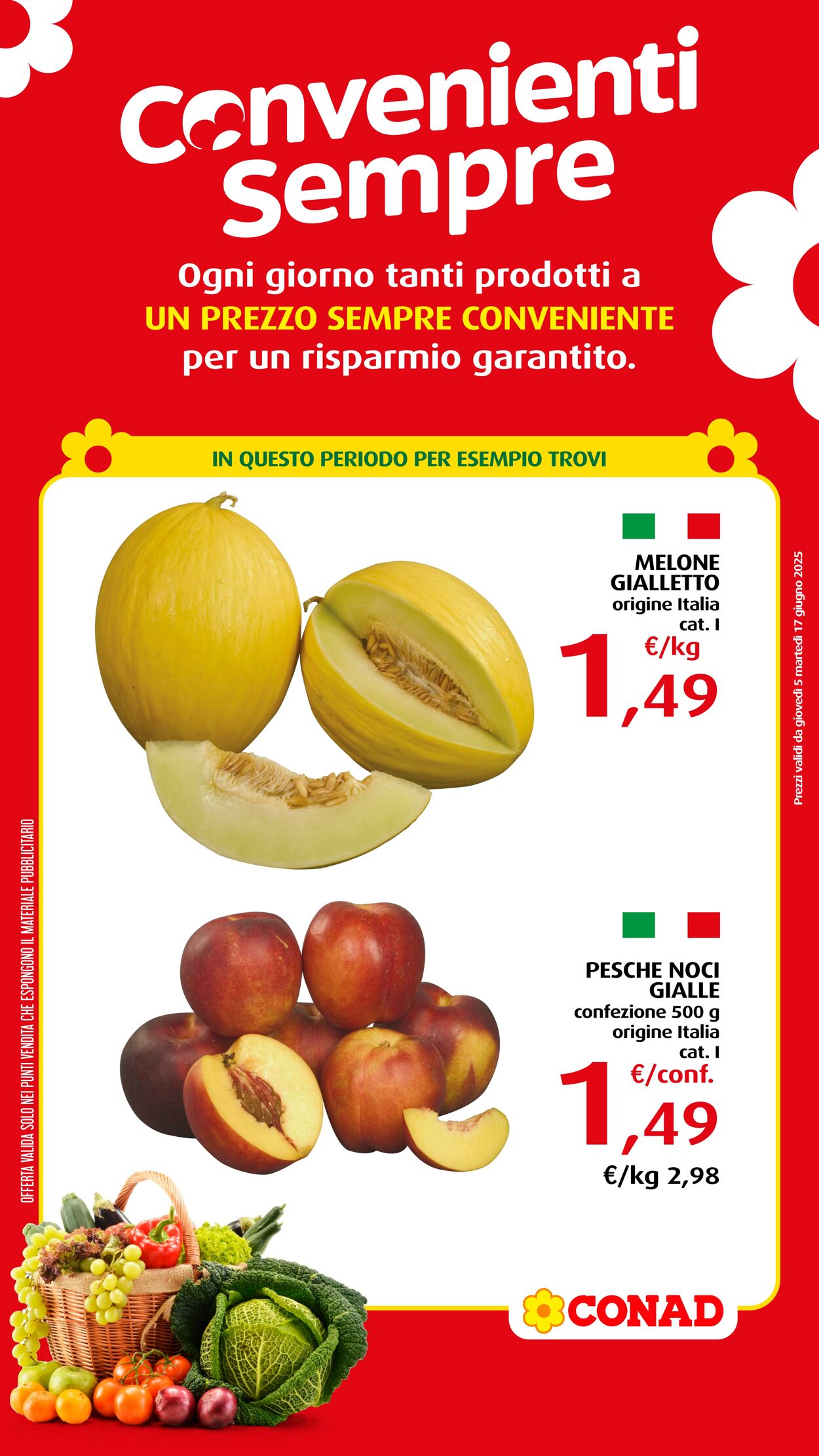 Volantino Conad 08.06.2025 - 08.06.2025