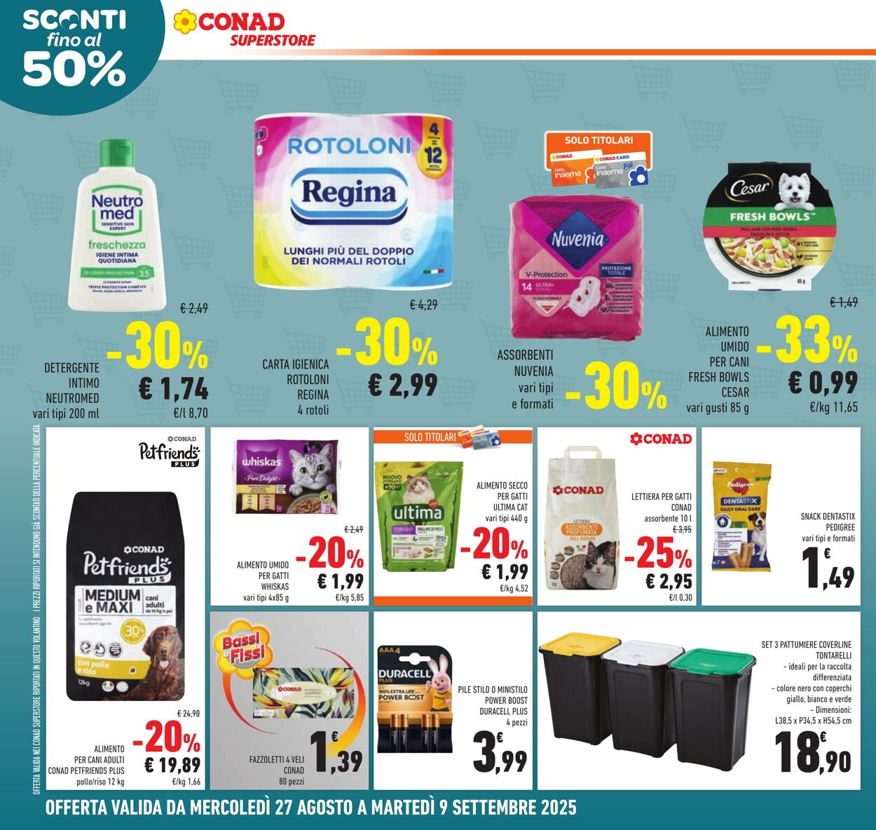 Volantino Conad 31.08.2025 - 31.08.2025