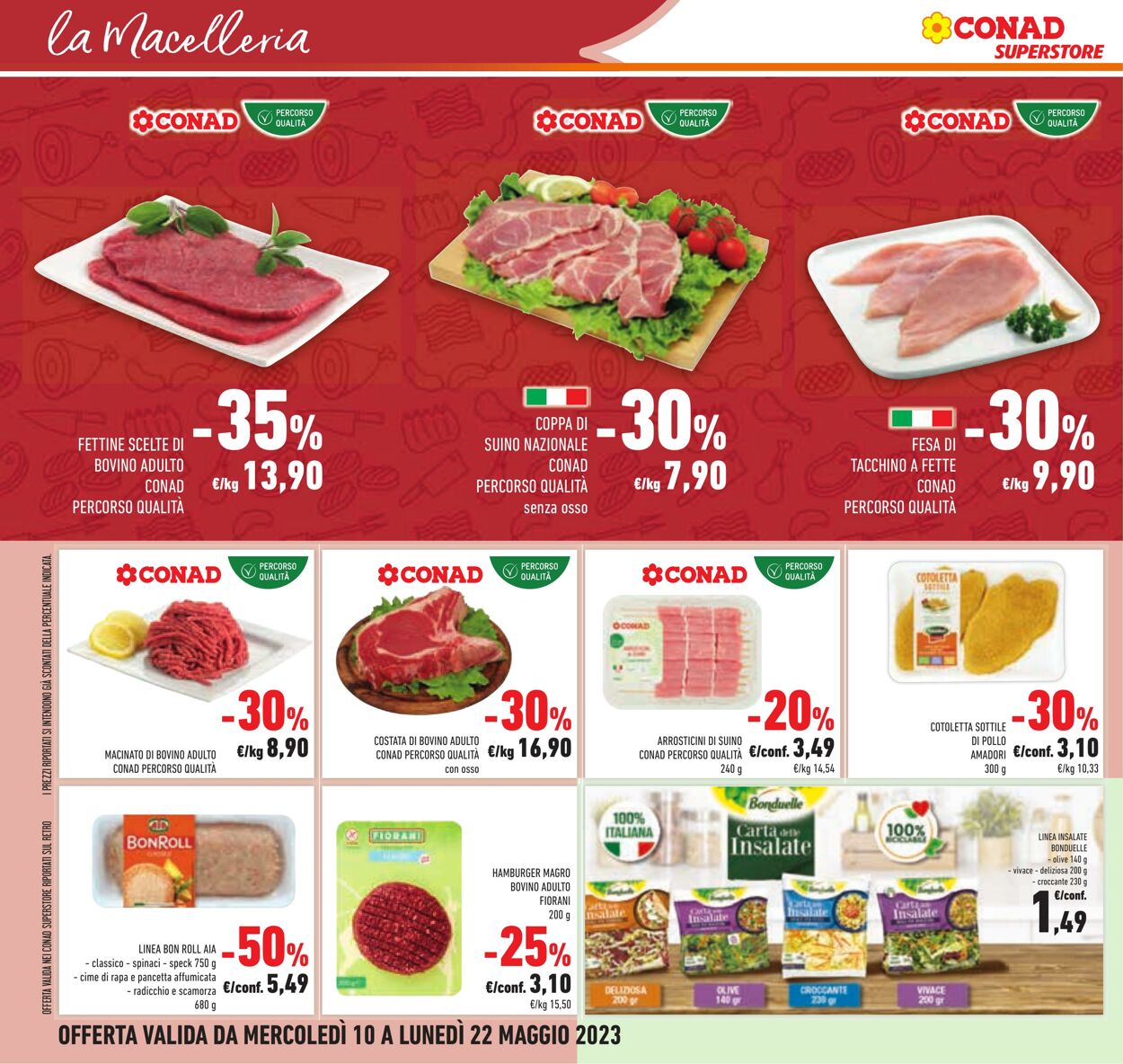 Volantino Conad 10.05.2023 - 22.05.2023