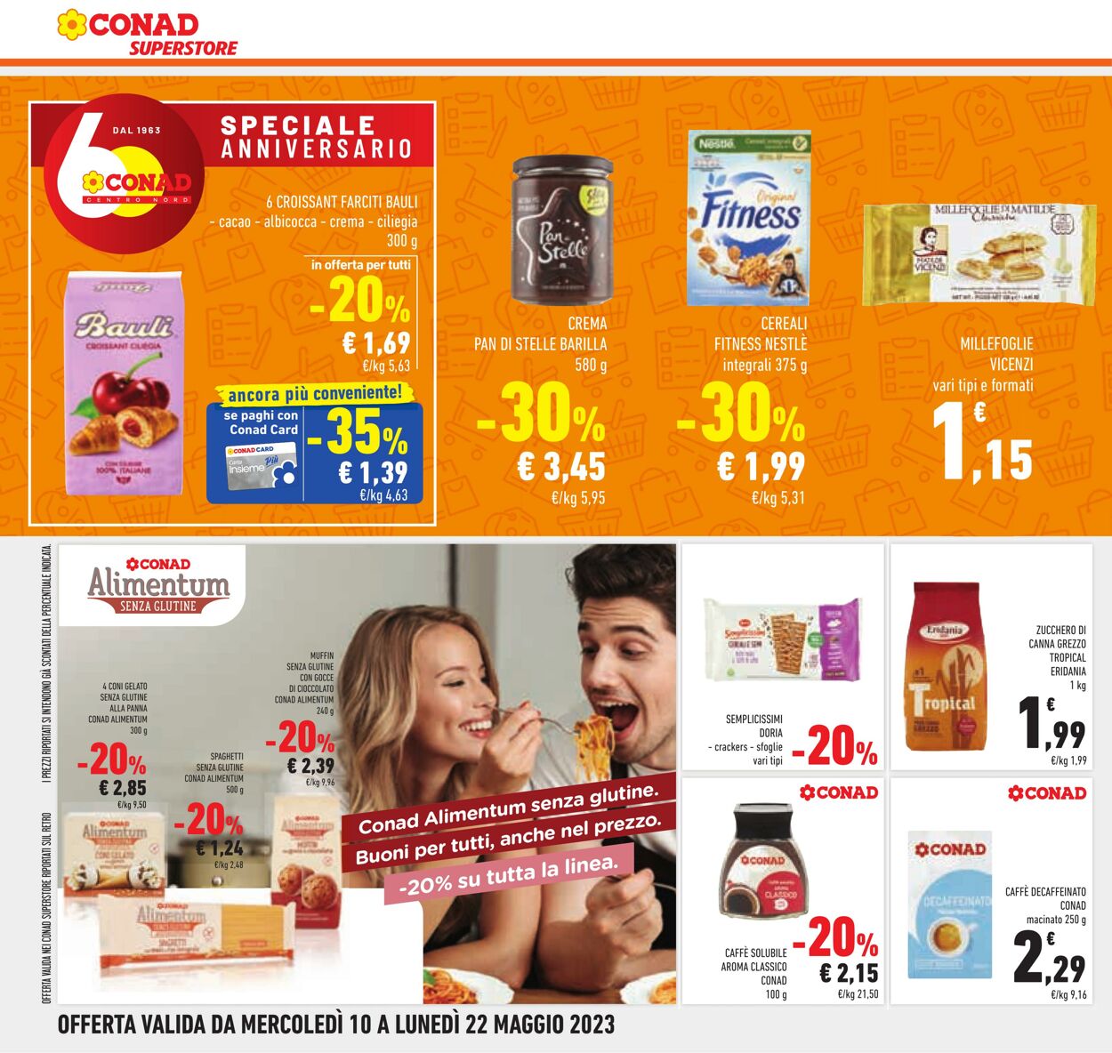 Volantino Conad 10.05.2023 - 22.05.2023