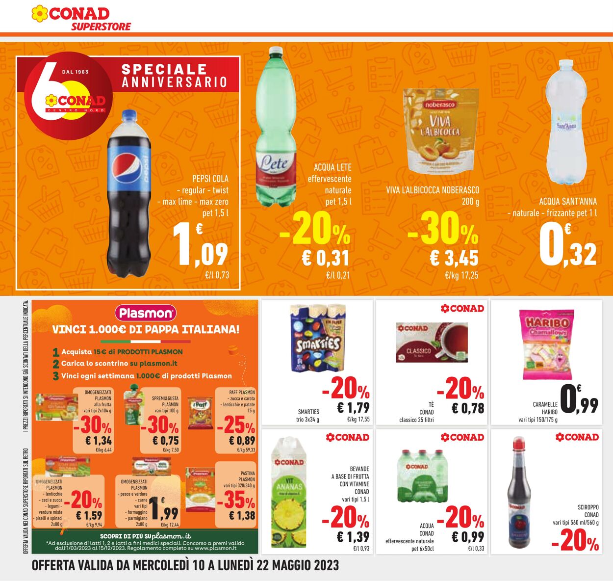 Volantino Conad 10.05.2023 - 22.05.2023