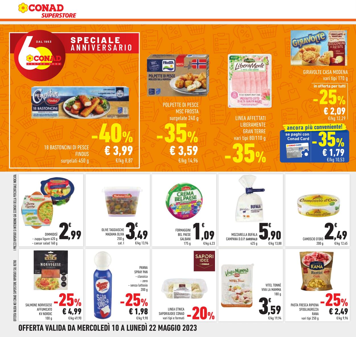 Volantino Conad 10.05.2023 - 22.05.2023