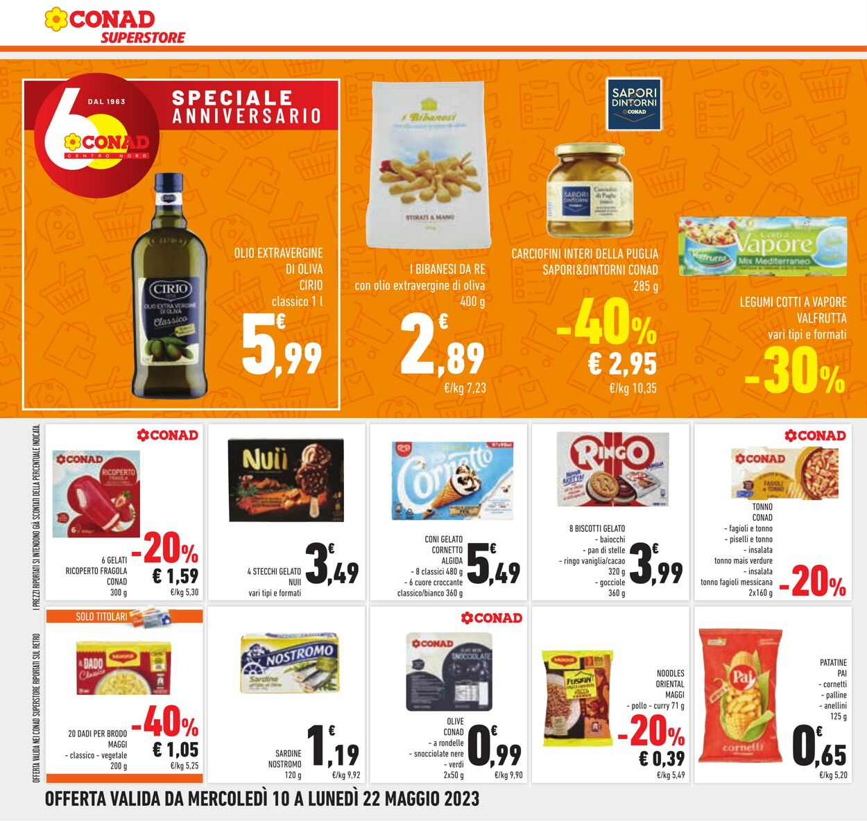 Volantino Conad 10.05.2023 - 22.05.2023