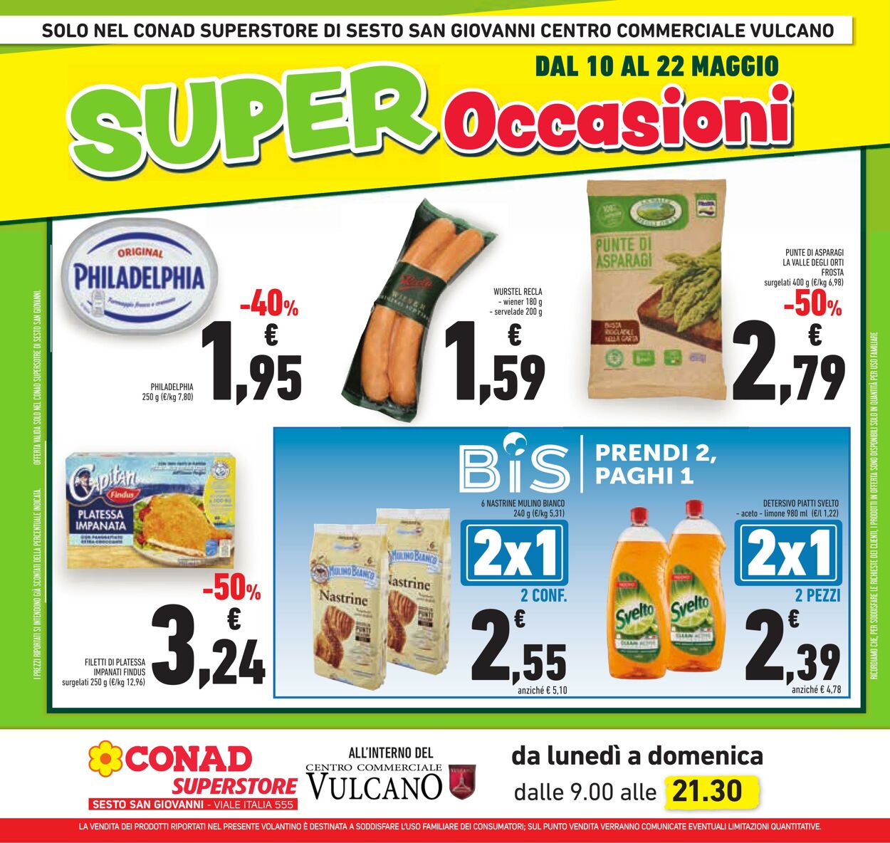 Volantino Conad 10.05.2023 - 22.05.2023