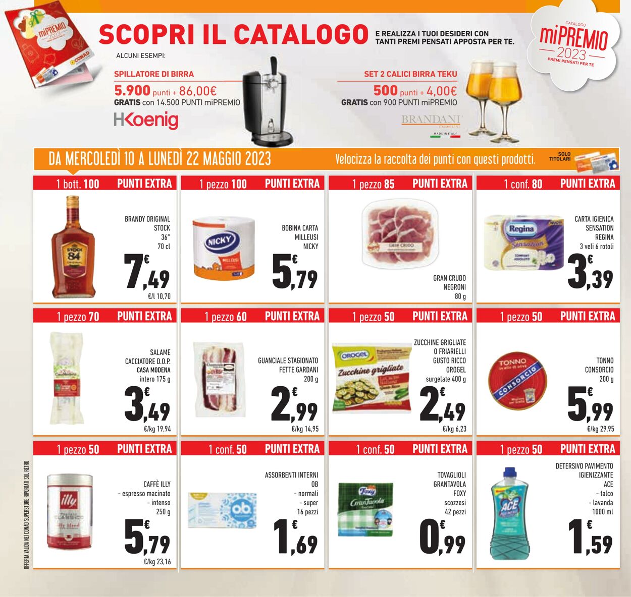 Volantino Conad 10.05.2023 - 22.05.2023