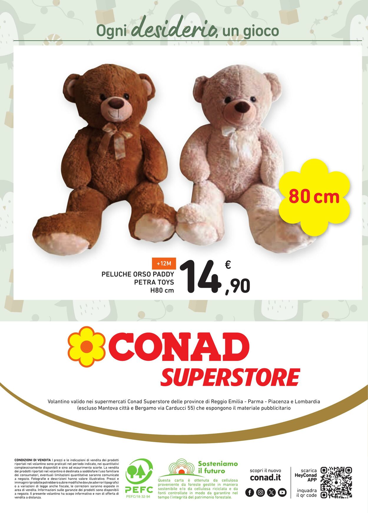 Volantino Conad 14.11.2024 - 24.12.2024