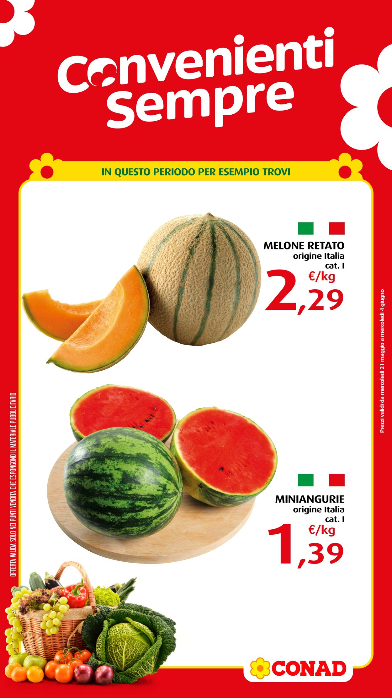 Volantino Conad 04.06.2025 - 04.06.2025