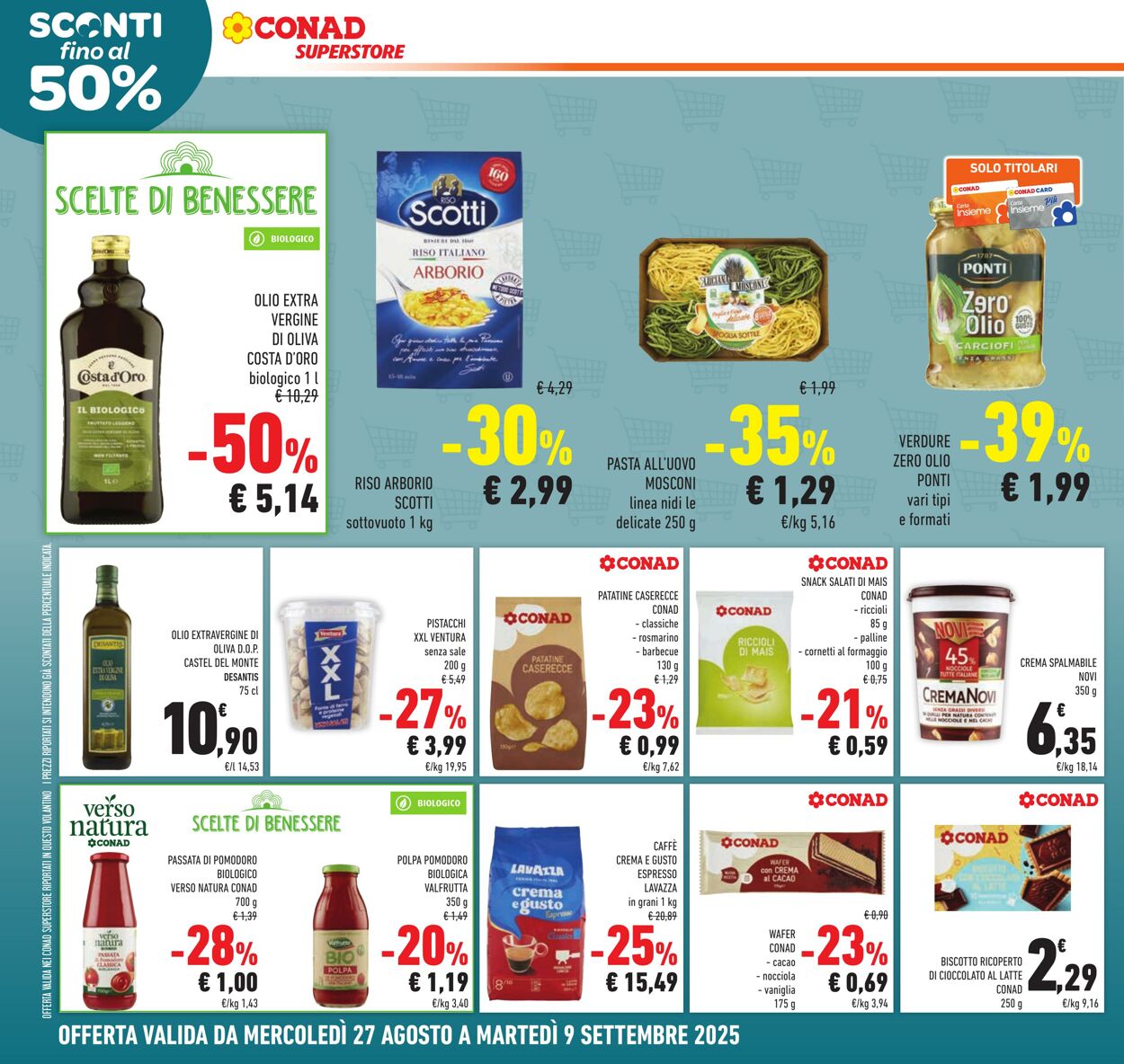 Volantino Conad 27.08.2025 - 27.08.2025