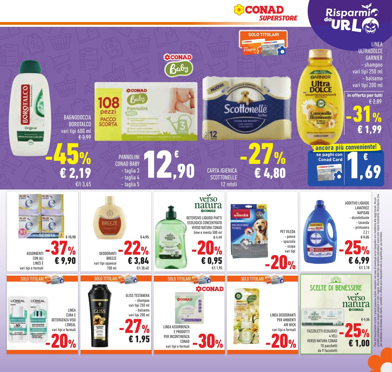 Volantino Conad 16.10.2024 - 30.10.2024