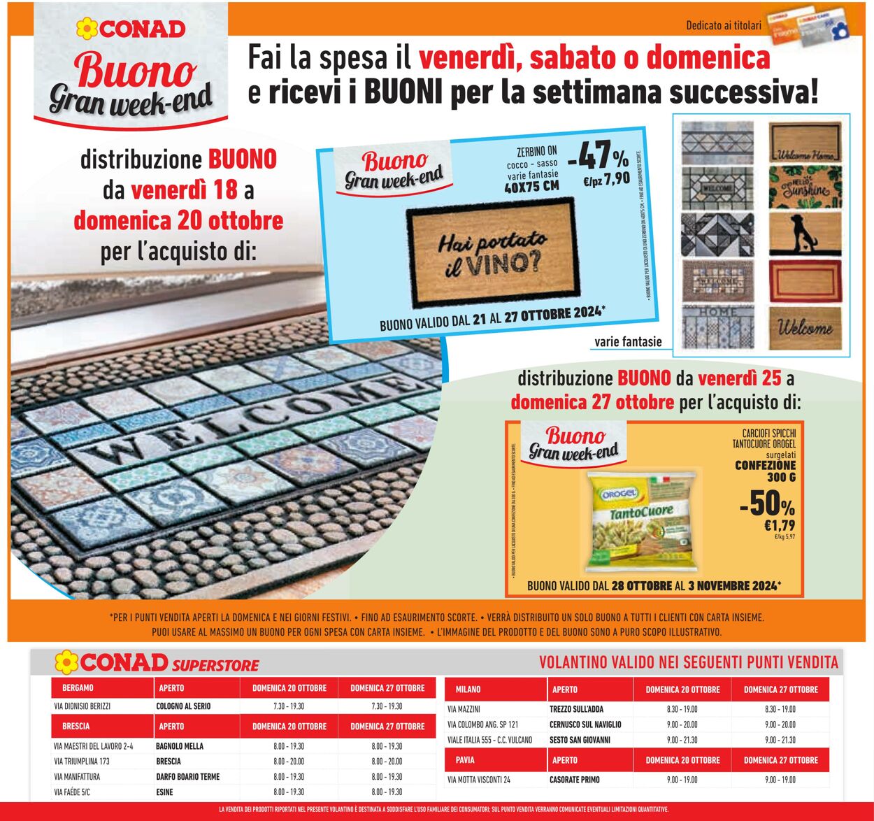 Volantino Conad 16.10.2024 - 30.10.2024