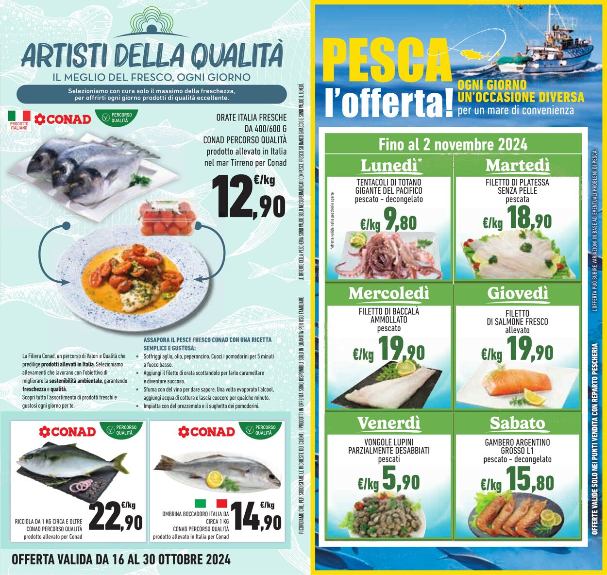 Volantino Conad 16.10.2024 - 30.10.2024