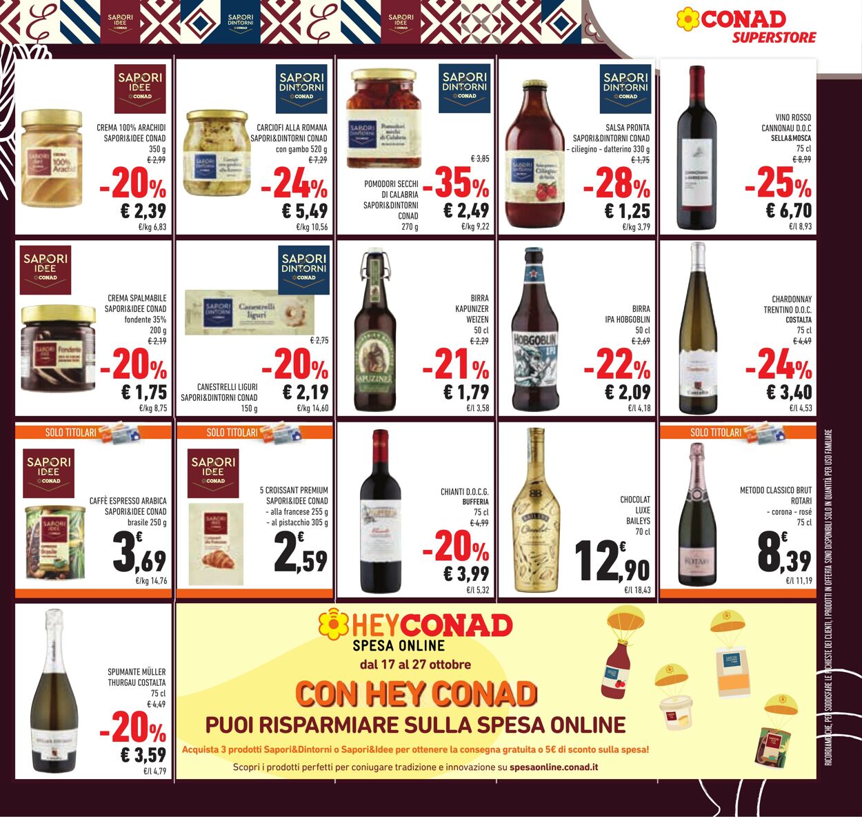 Volantino Conad 16.10.2024 - 30.10.2024