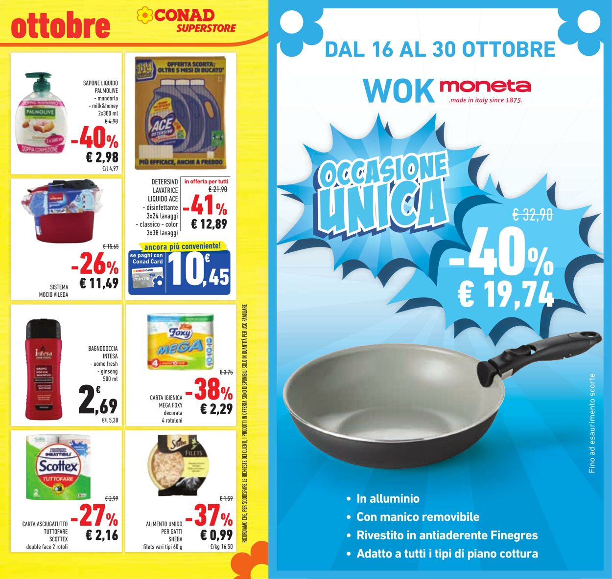 Volantino Conad 16.10.2024 - 30.10.2024