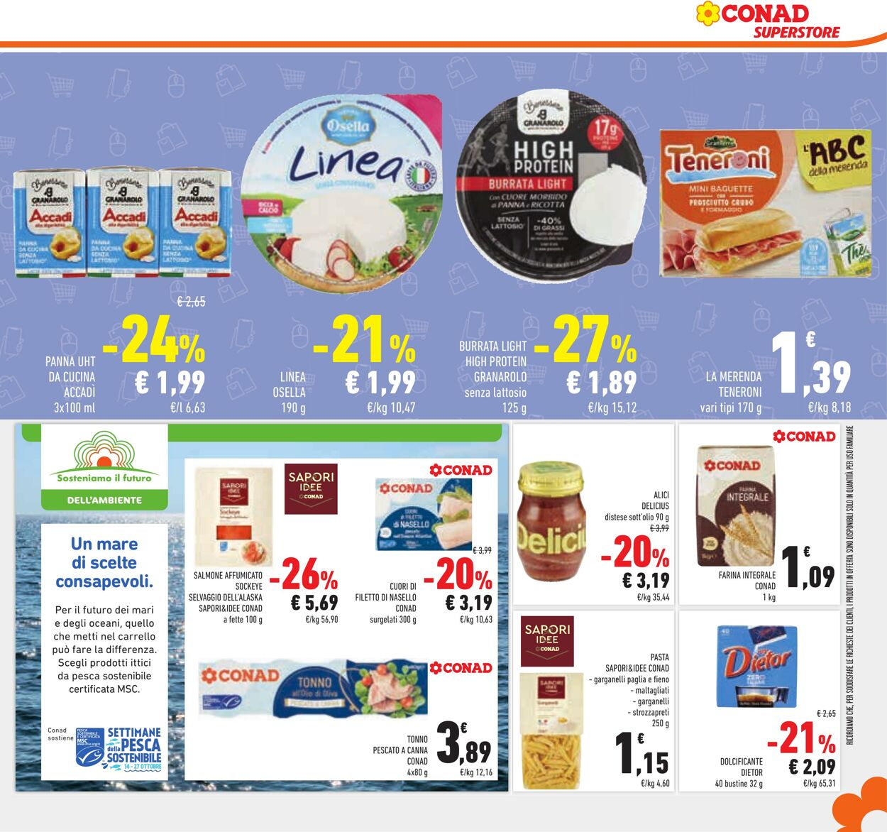 Volantino Conad 16.10.2024 - 30.10.2024