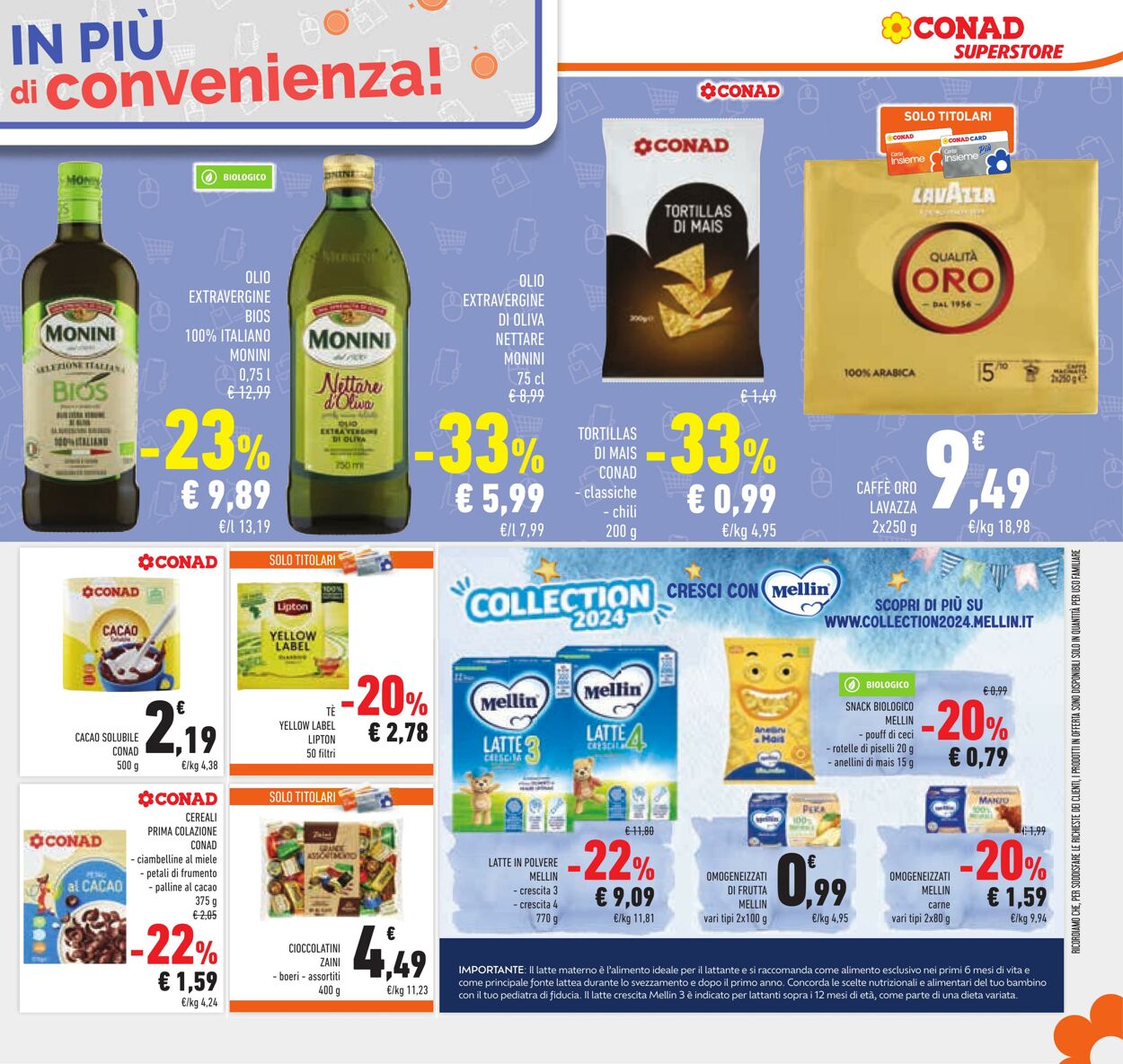 Volantino Conad 16.10.2024 - 30.10.2024