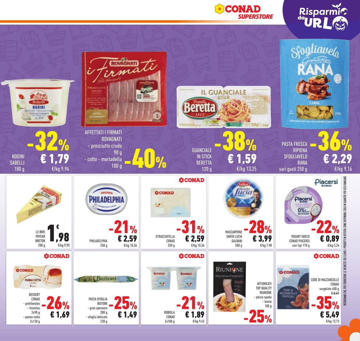 Volantino Conad 16.10.2024 - 30.10.2024